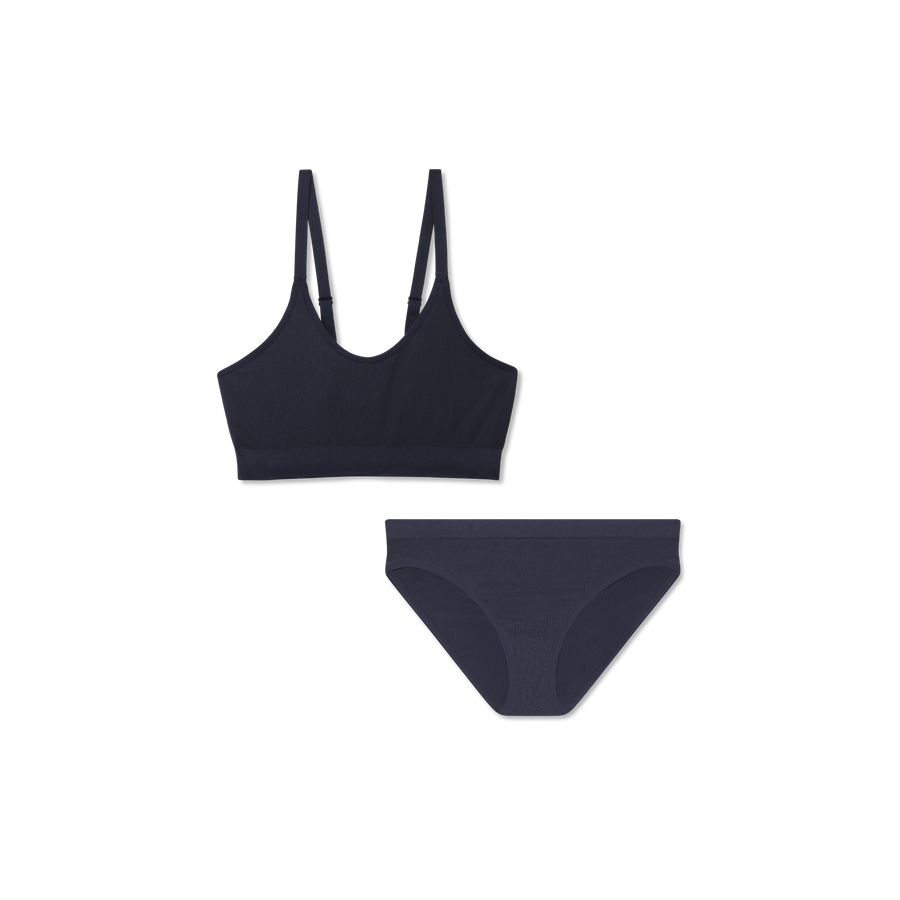 Women's Seamless Scoop Bralette + Bikini Pack - Premium Pick