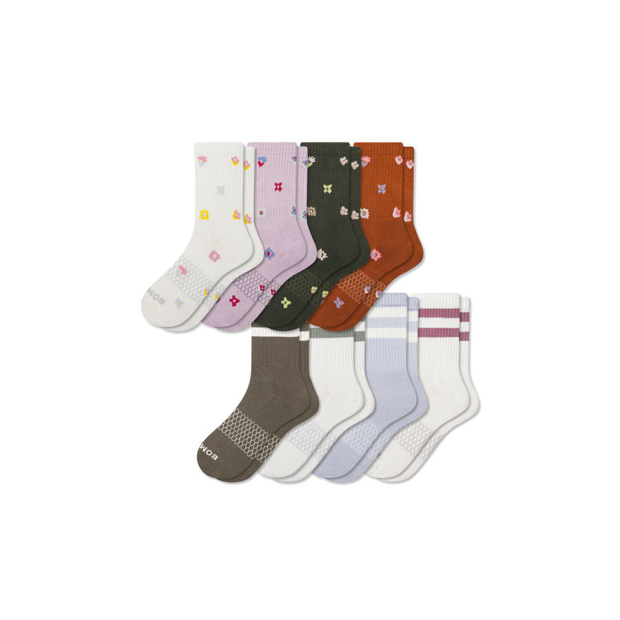 Women's Half Calf Sock 8-Pack - Clean Finish