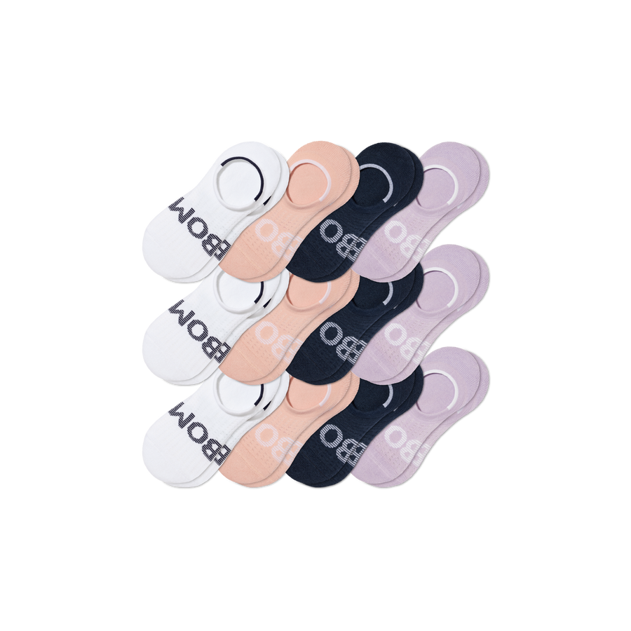 Women's All Sport No Show Sock 12-Pack - All Day Fit