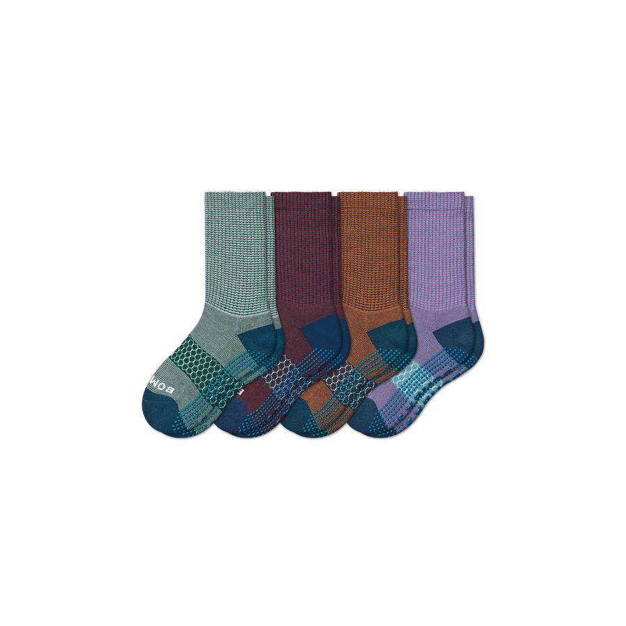Youth Gripper Calf Sock 4-Pack - Ready Pick