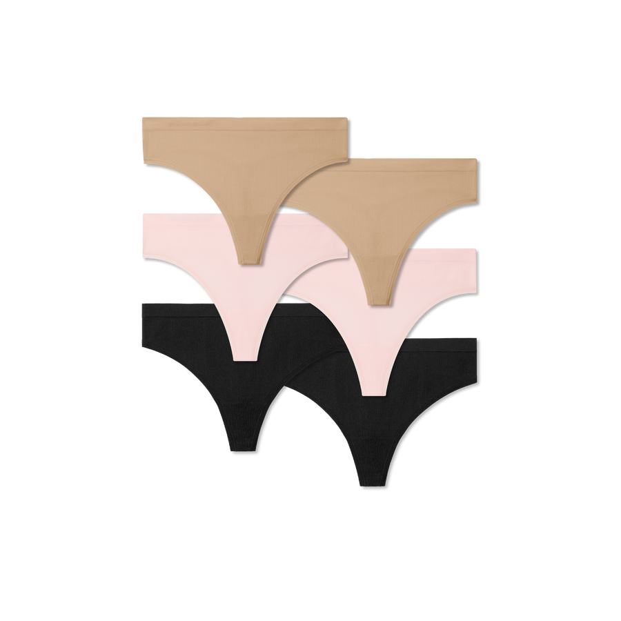Women's Thong 6-Pack - Smooth Fit