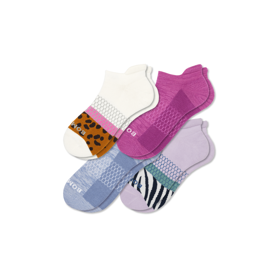 Women's Wild Wear Ankle Sock 4-Pack - Easy Choice