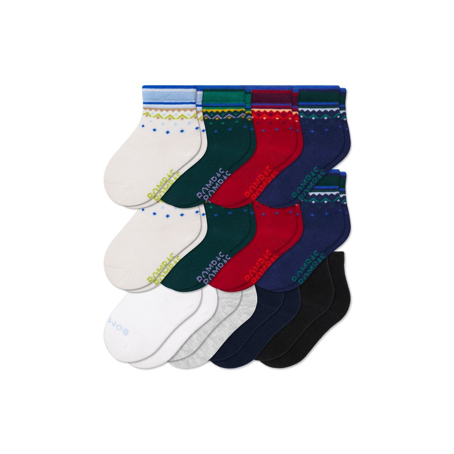 Toddler Calf Sock 12-Pack - Travel Pair