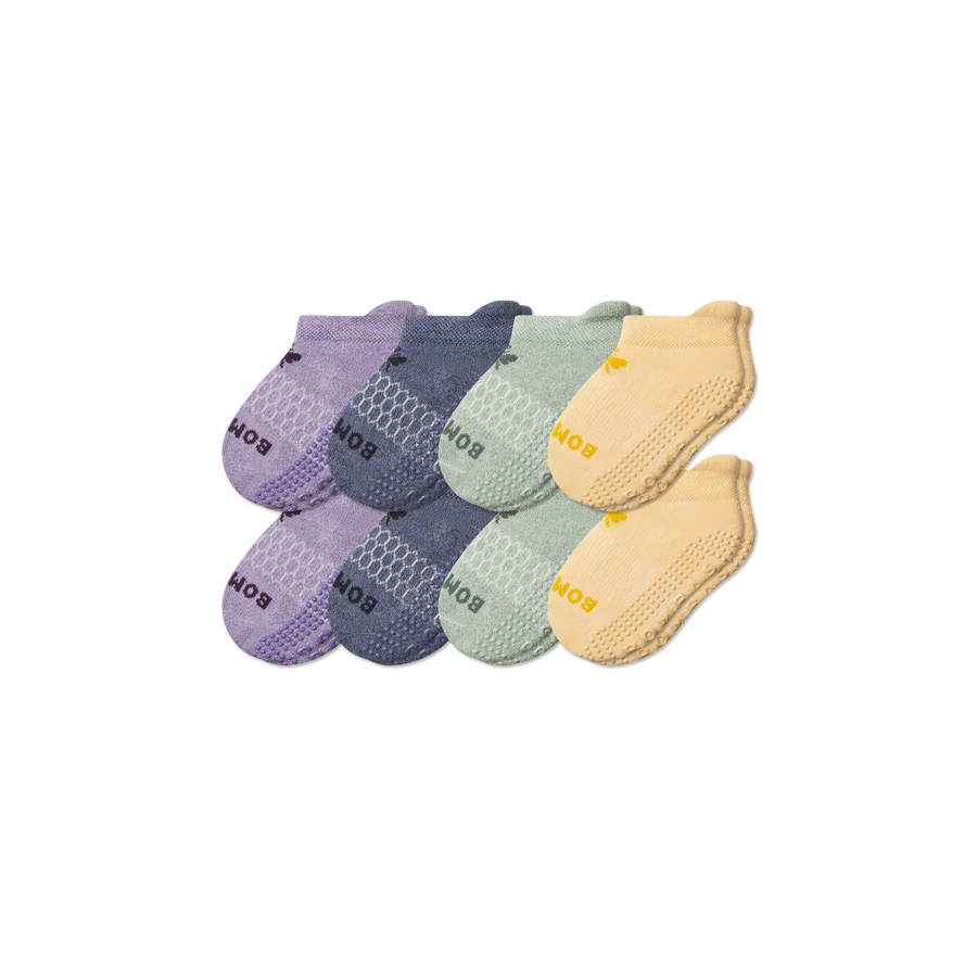Toddler Gripper Ankle Sock 8-Pack - Easy Choice