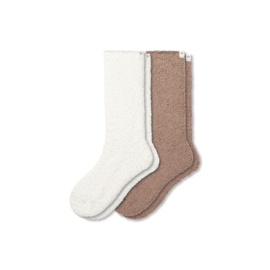 Women's Fuzzy Sock 2-Pack - Ready Pick