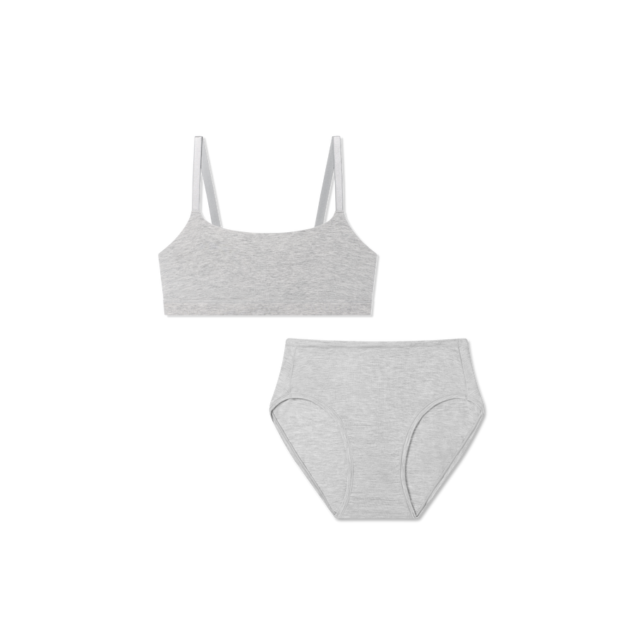 Women’s Super Soft Bralette + Brief Pack - Simple Style