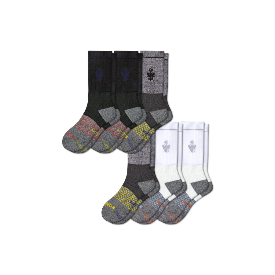 Men's Calf Sock 6-Pack - Daily Cushion