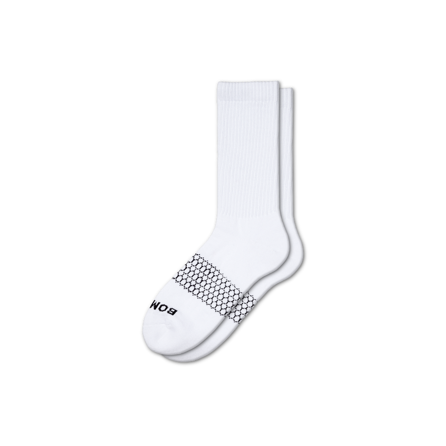Men's Solids Calf Socks - Travel Pair