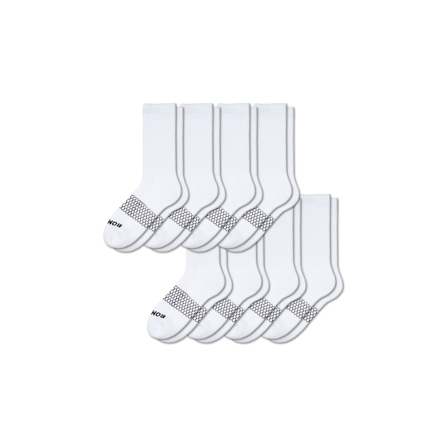 Men's Solids Calf Sock 8-Pack - All Day Fit